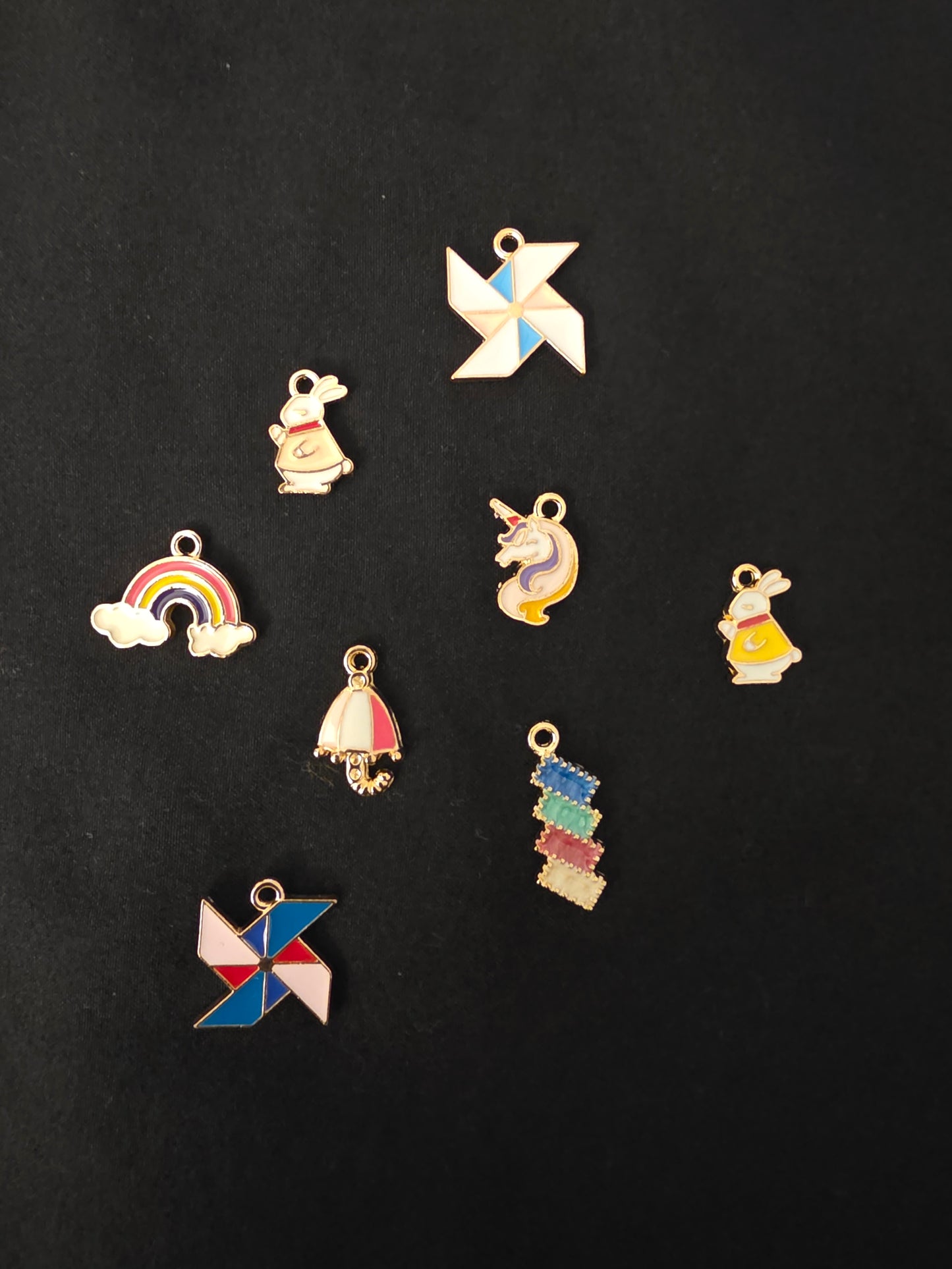 Colorful Enamel Charms
