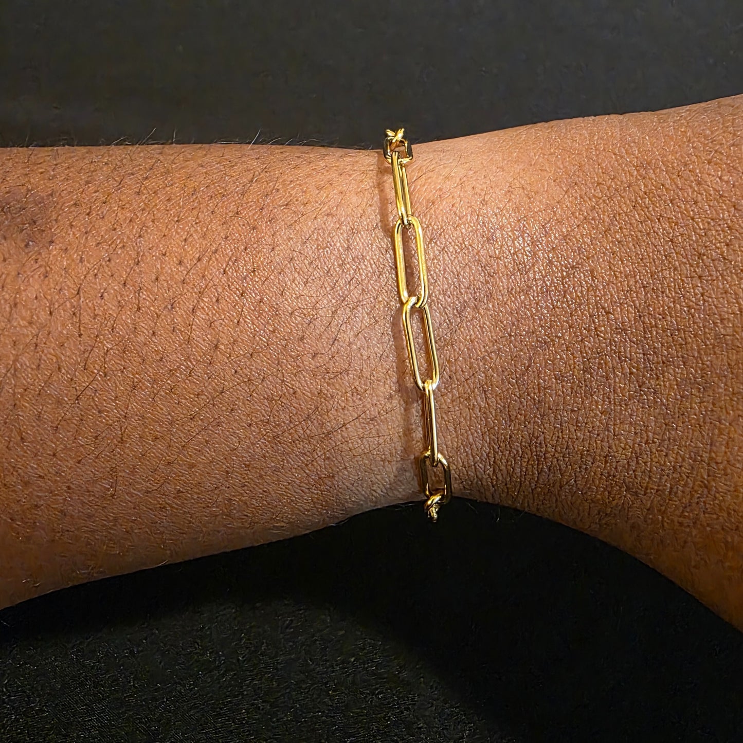 Paperclip Chain Bracelet