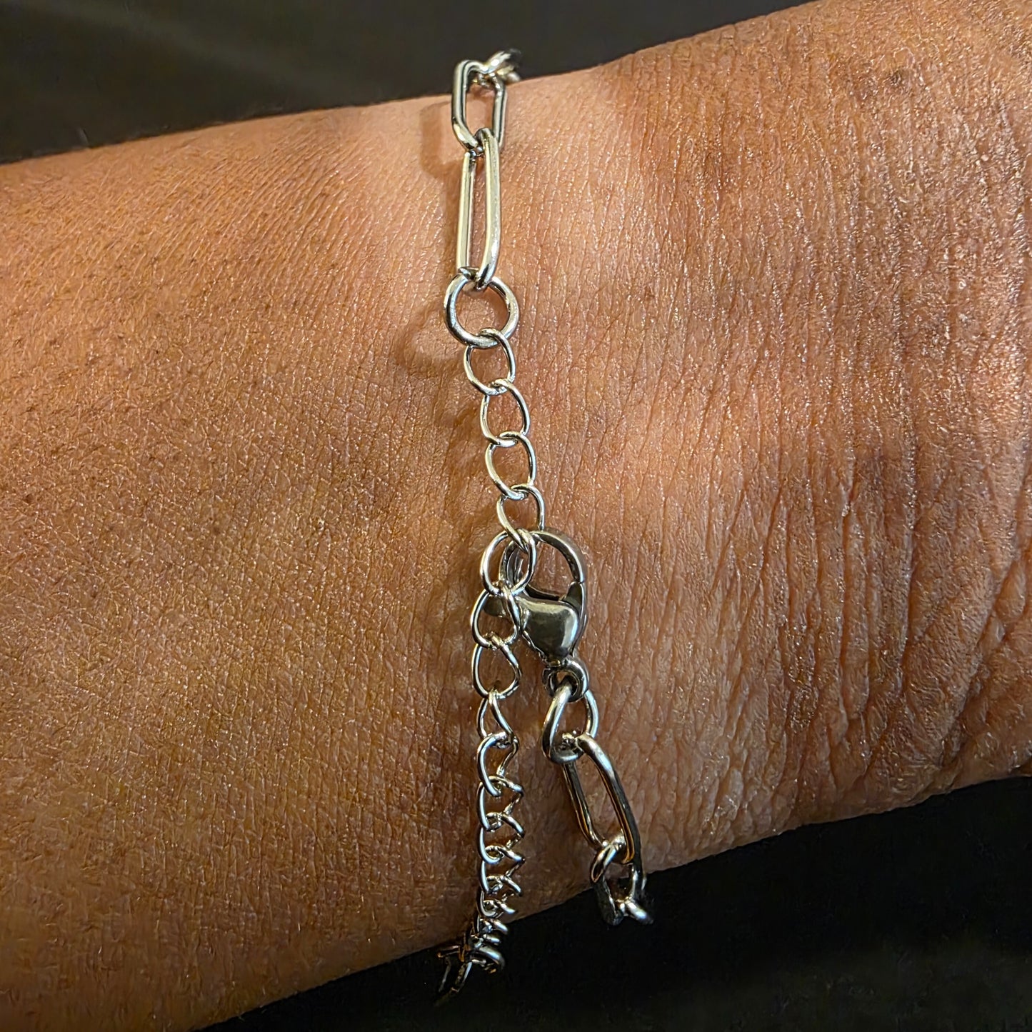 Paperclip Chain Bracelet