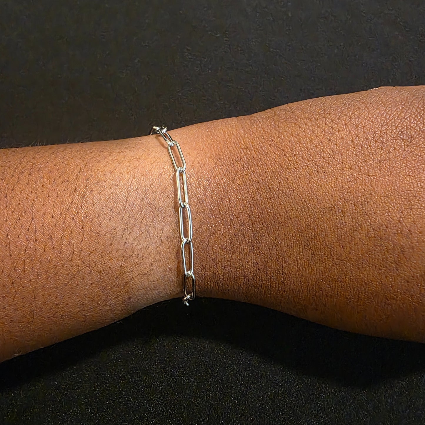 Paperclip Chain Bracelet