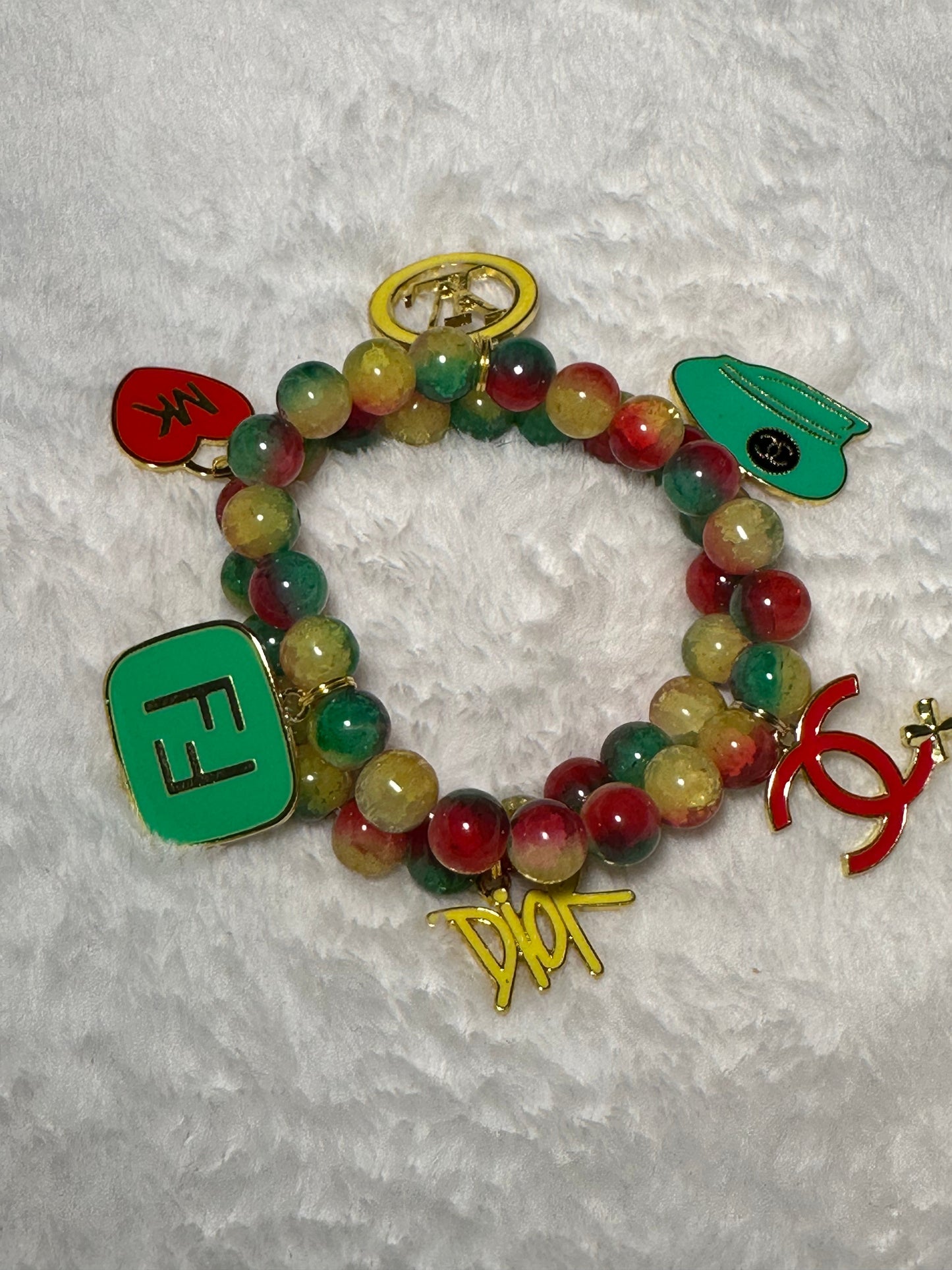 2-Piece Juneteenth Beaded Bracelet Set