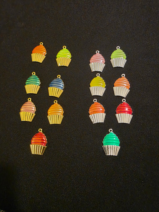 Cupcake Charms