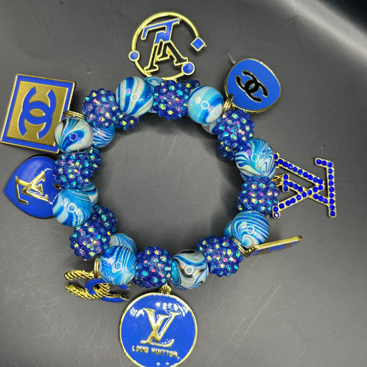 Blue Moon Beaded Bracelet Set