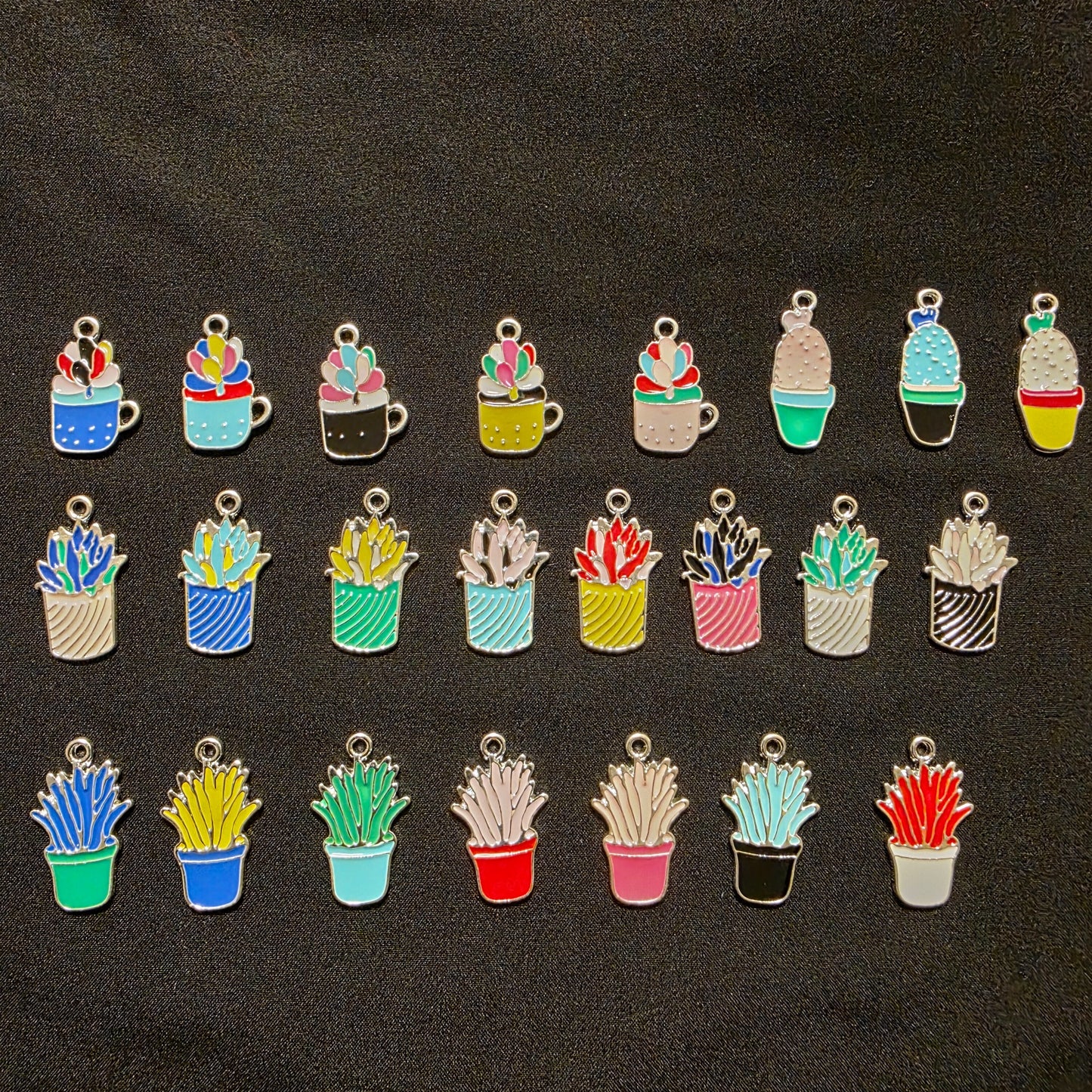 Potted Plant Charms