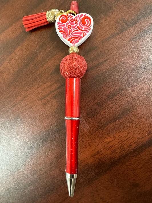 Love Notes Beaded Pen